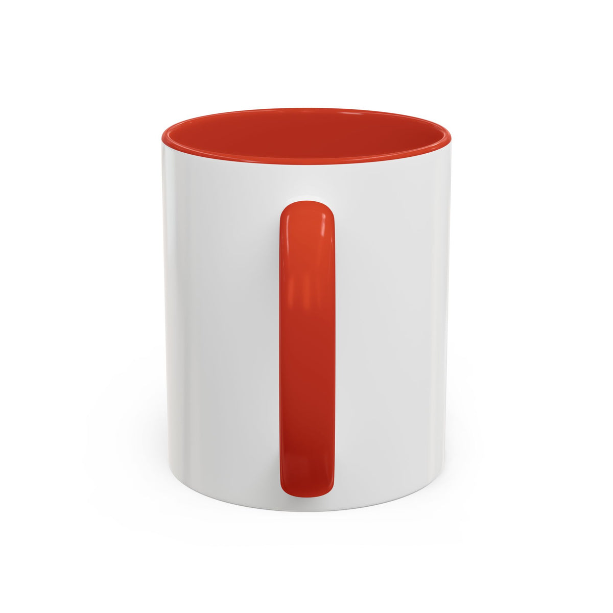 Accent Coffee Mug — Customizable “Print It Your Way” Black-Accent Coffee Cup