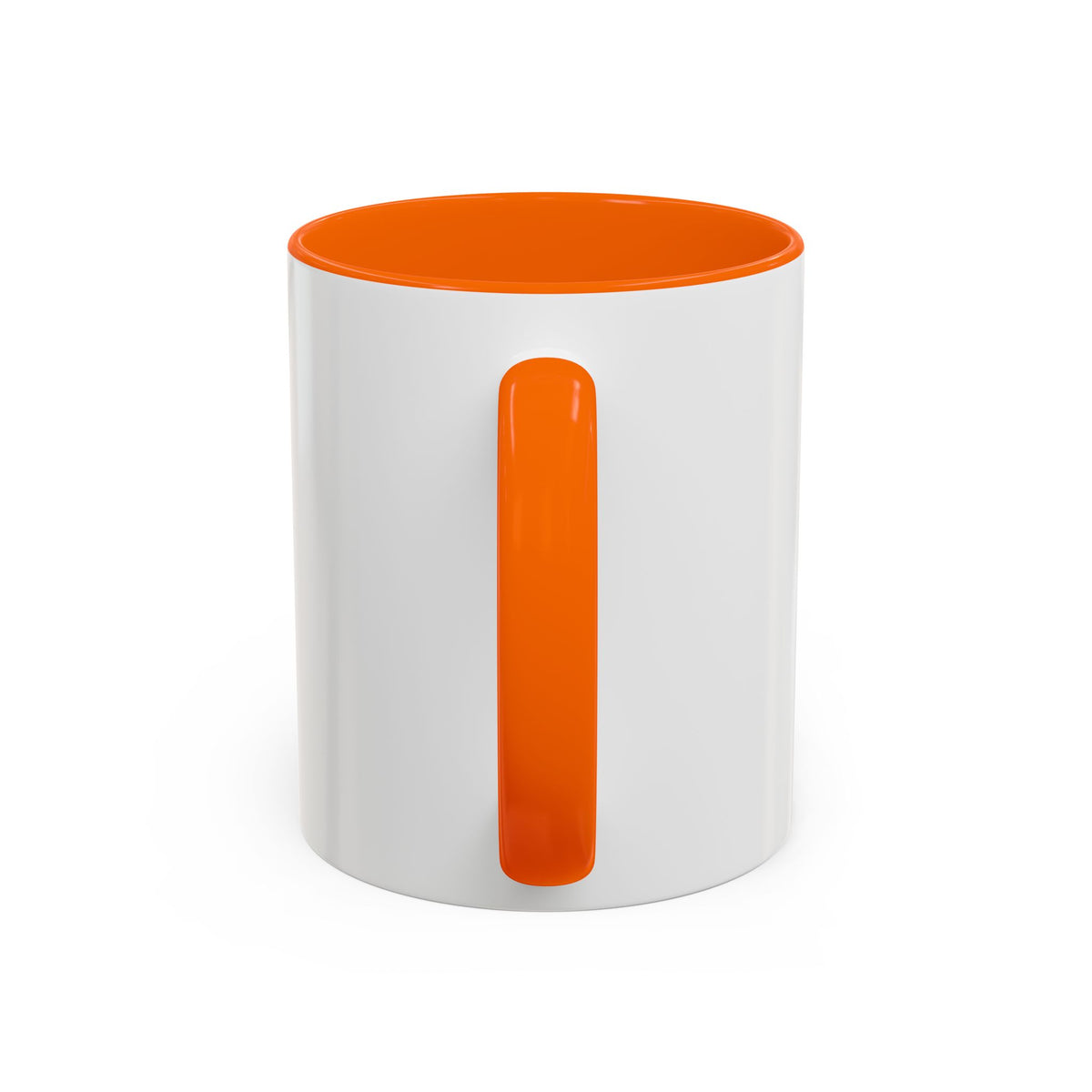Accent Coffee Mug — Customizable “Print It Your Way” Black-Accent Coffee Cup