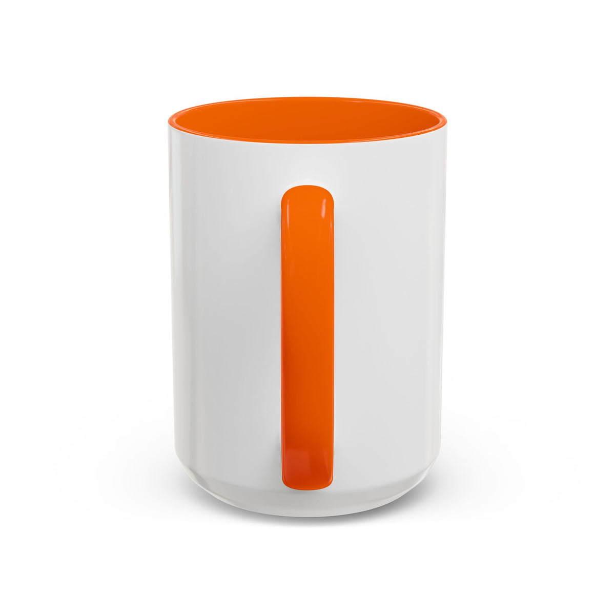 Accent Coffee Mug — Customizable “Print It Your Way” Black-Accent Coffee Cup