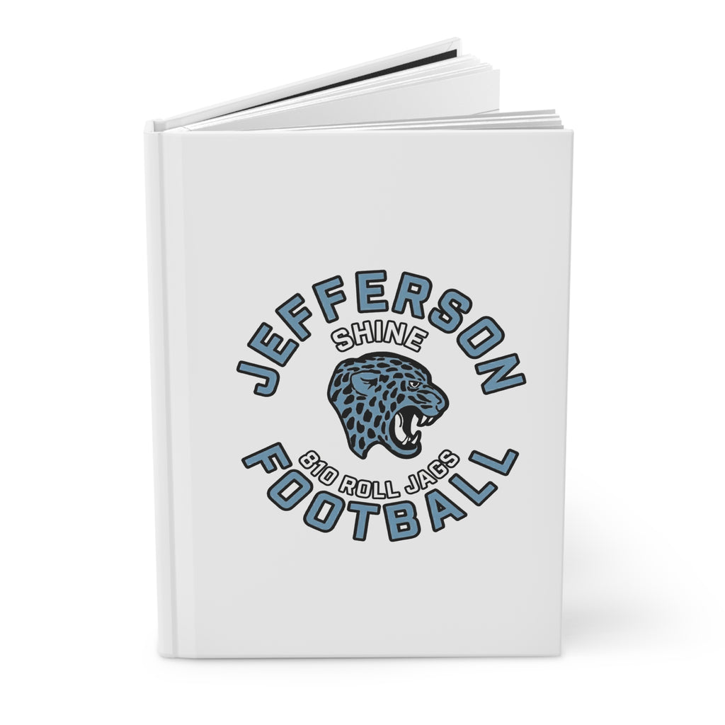 Jefferson Football Hardcover Journal — “Shine” Jaguar Team Notebook