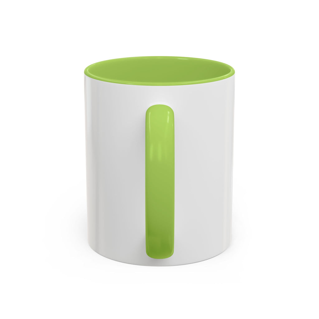 Accent Coffee Mug — Customizable “Print It Your Way” Black-Accent Coffee Cup