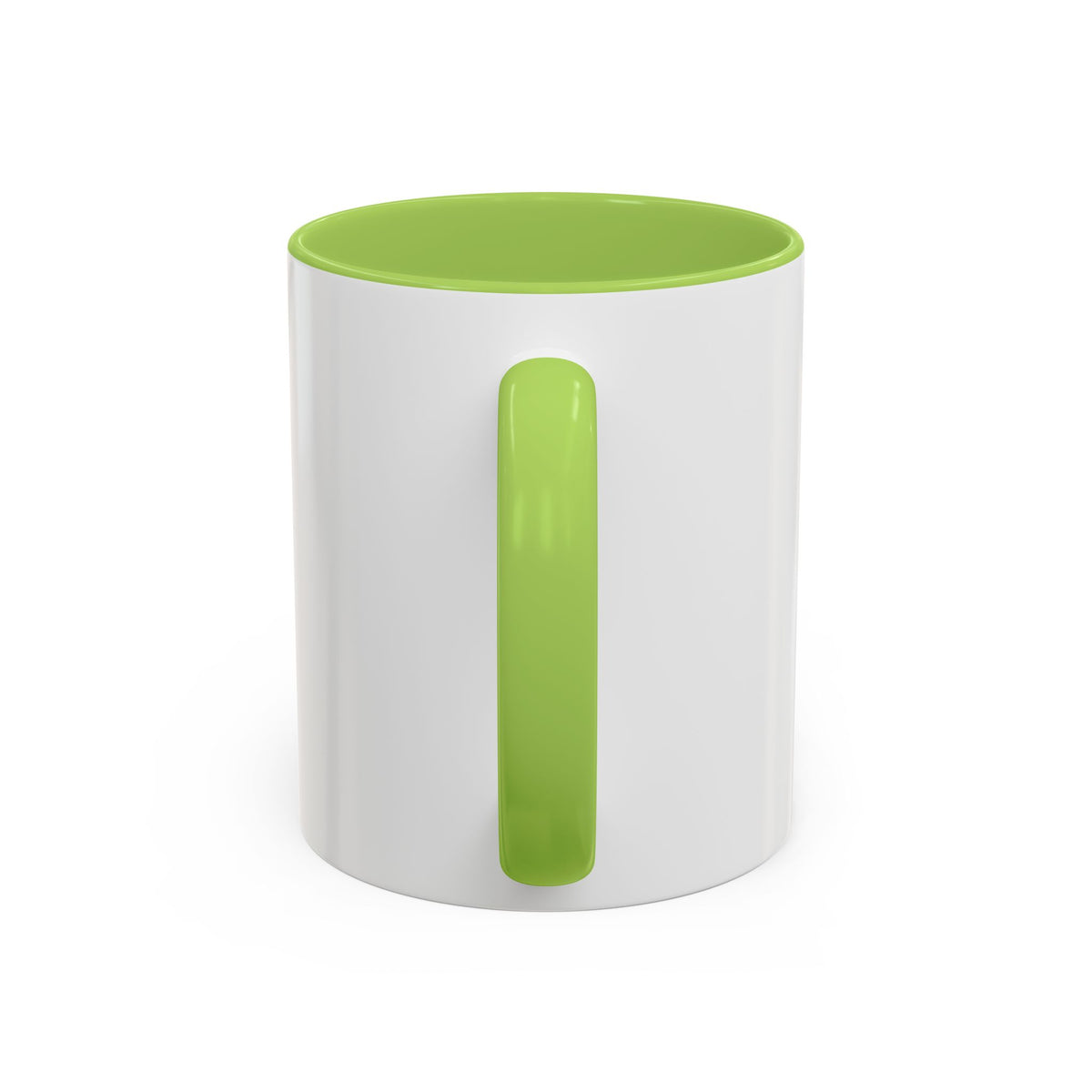 Accent Coffee Mug — Customizable “Print It Your Way” Black-Accent Coffee Cup