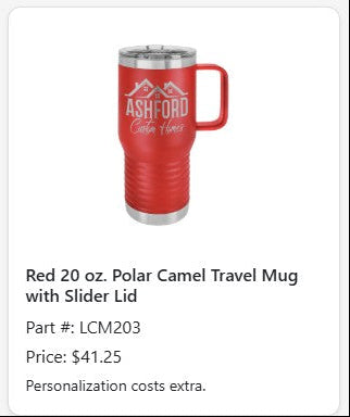 Polar Travel Mug with Slider Lid