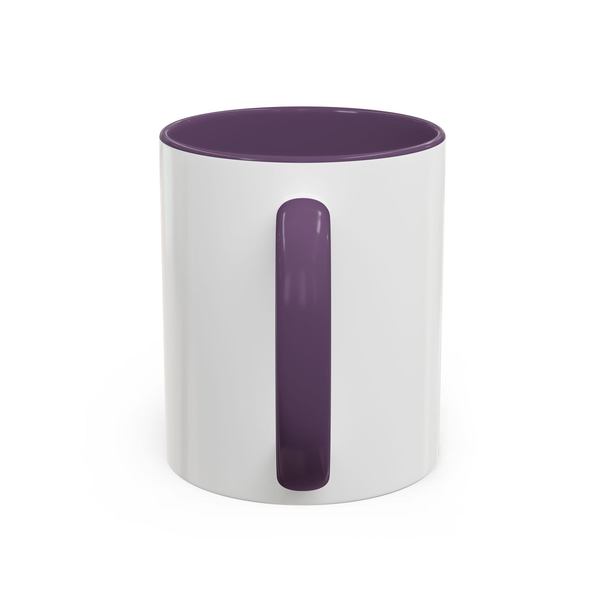 Accent Coffee Mug — Customizable “Print It Your Way” Black-Accent Coffee Cup