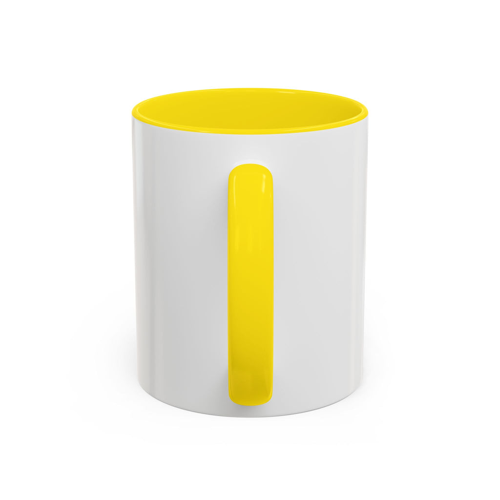Accent Coffee Mug — Customizable “Print It Your Way” Black-Accent Coffee Cup