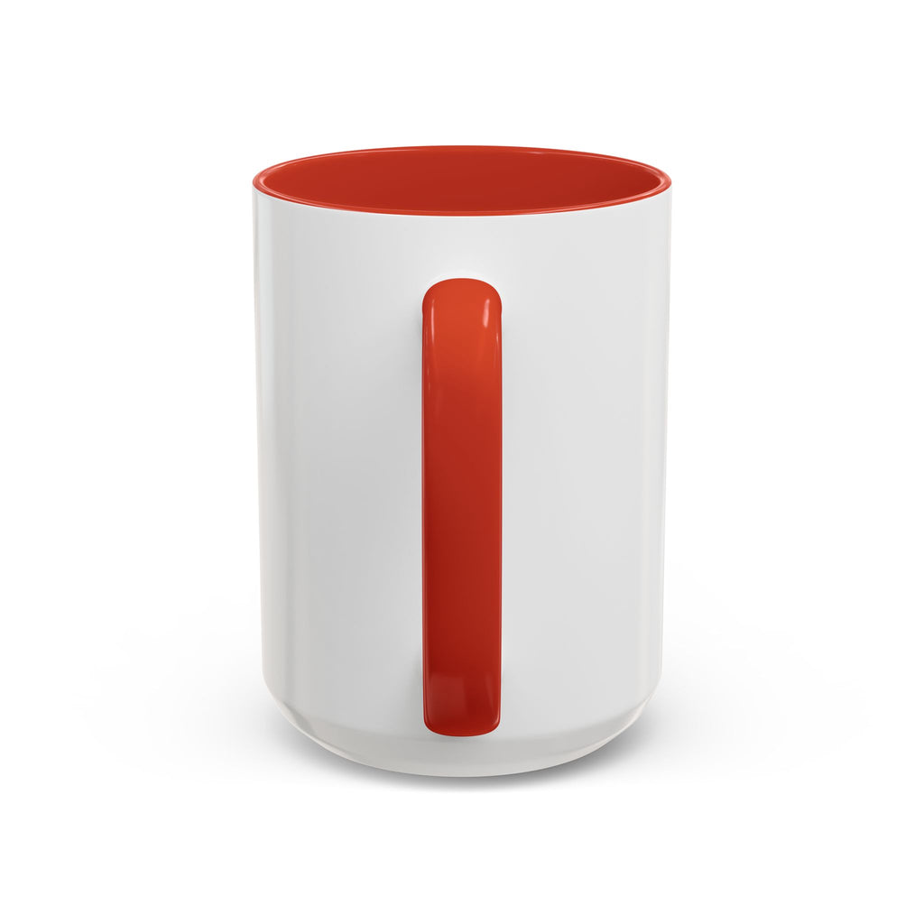 Accent Coffee Mug — Customizable “Print It Your Way” Black-Accent Coffee Cup