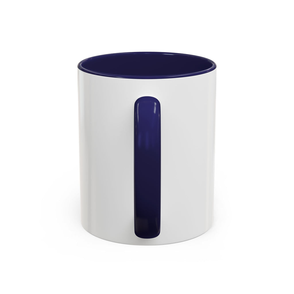 Accent Coffee Mug — Customizable “Print It Your Way” Black-Accent Coffee Cup