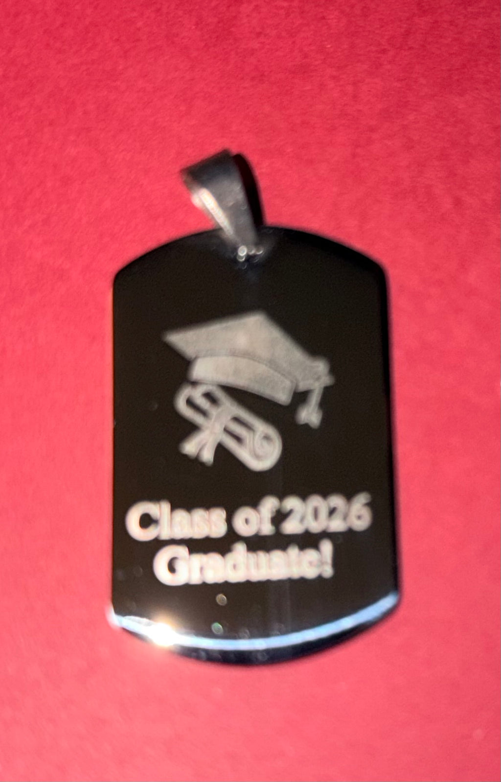 Customized Unisex Dog Tag Necklace