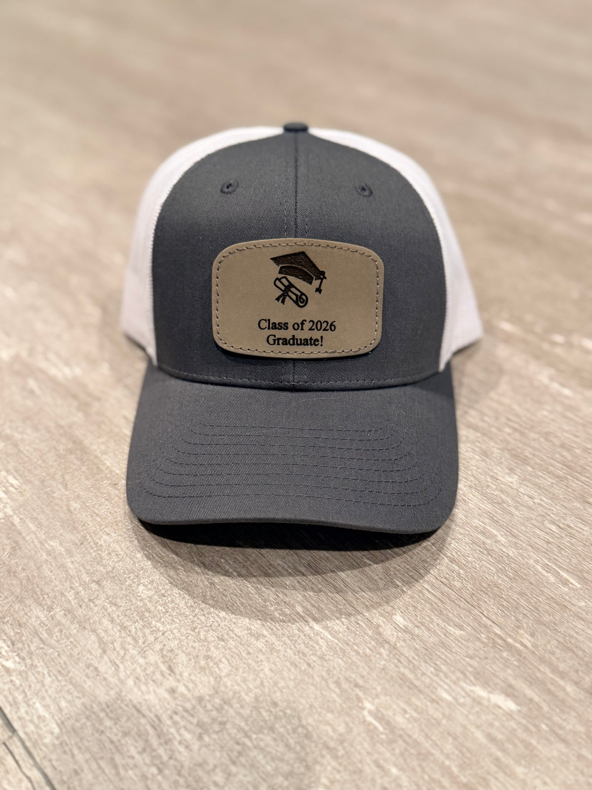 Peronalized Hat with patch (Can customize with your name, business or favorite phrase)