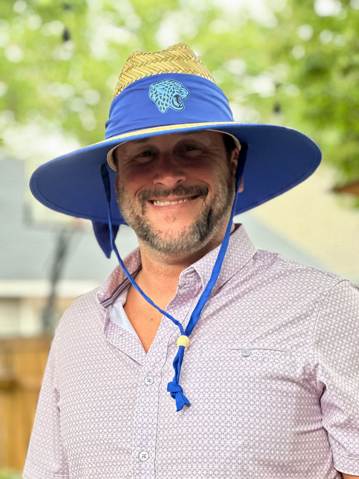 Custom Straw Sun Hat with logo/text of your choice