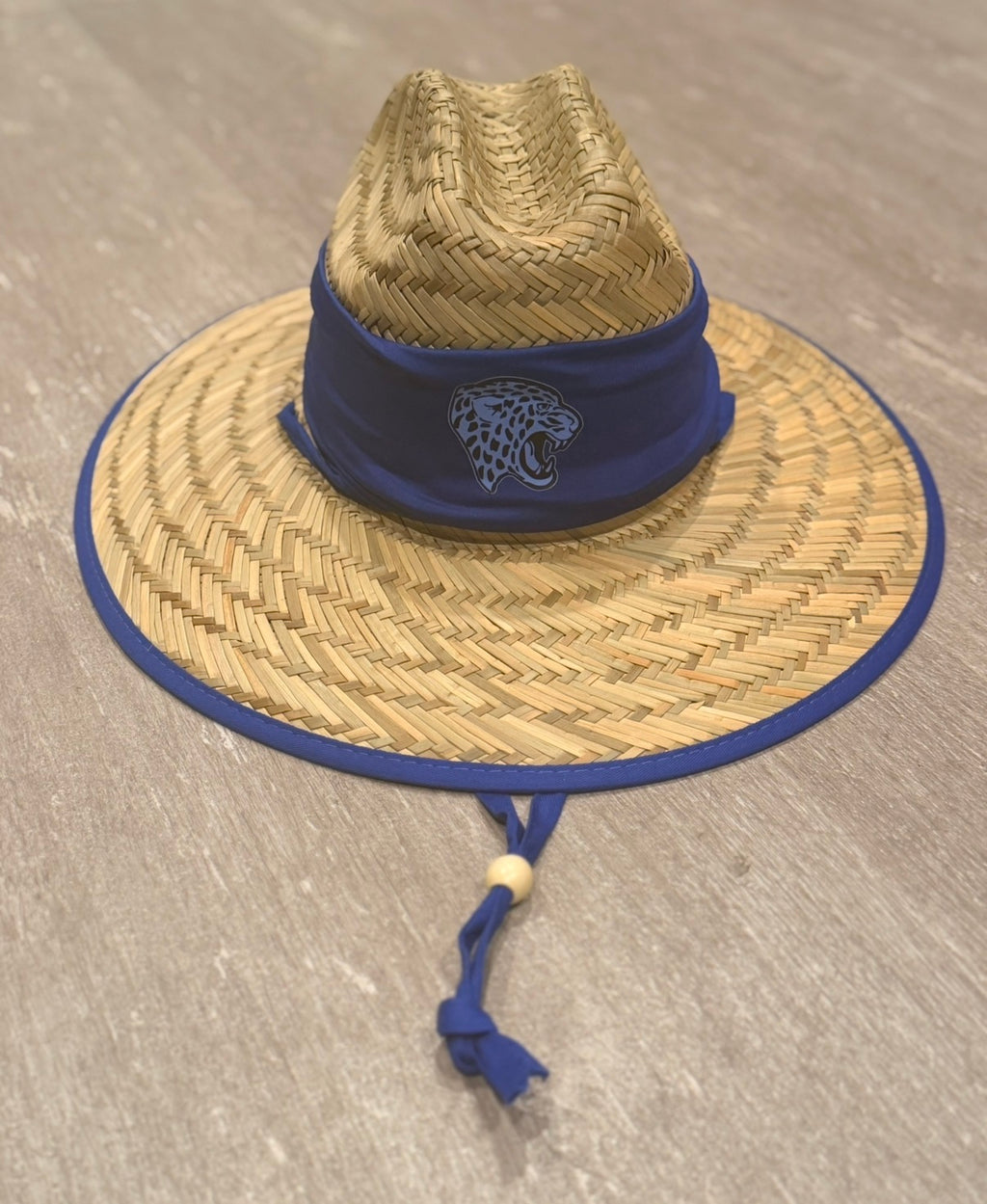 Custom Straw Sun Hat with logo/text of your choice
