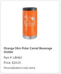 Slim Polar Camel Beverage Holder