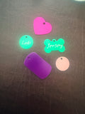 Personalized Cat/Dog/Pet ID Tags (Front and back engraved)