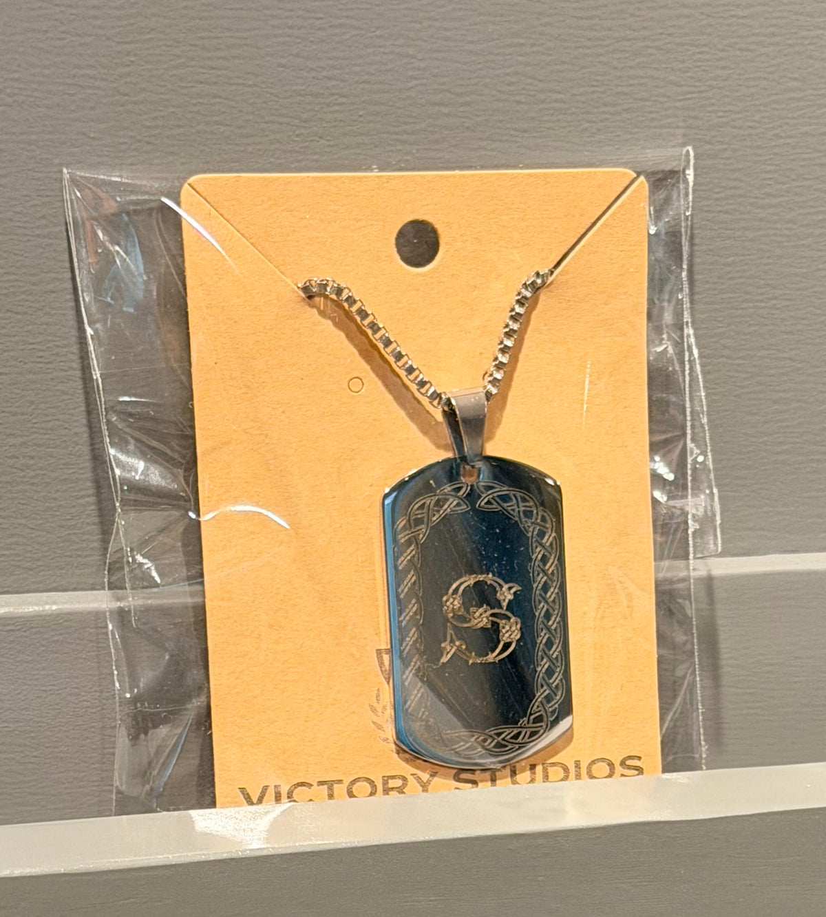 Customized Unisex Dog Tag Necklace