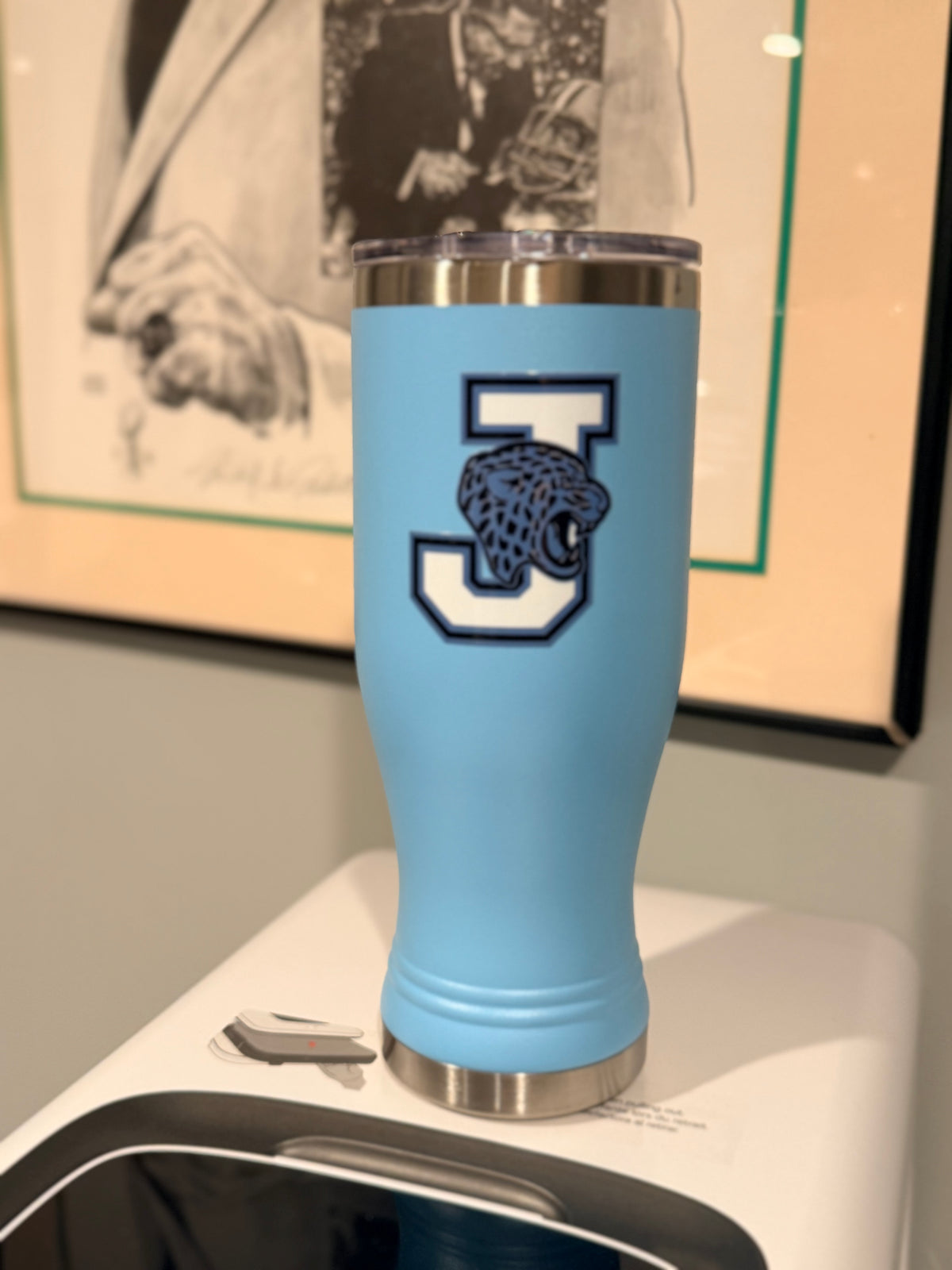 Polar Camel 20 oz. Pilsner Tumbler with Standard Lid & Personalized UV Transfer