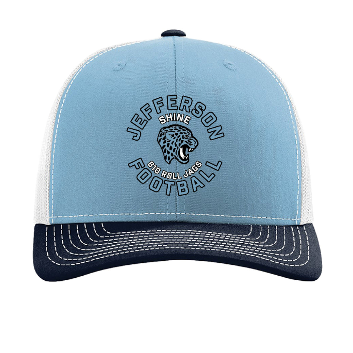 Columbia Blue/ White/ Navy - FRONT