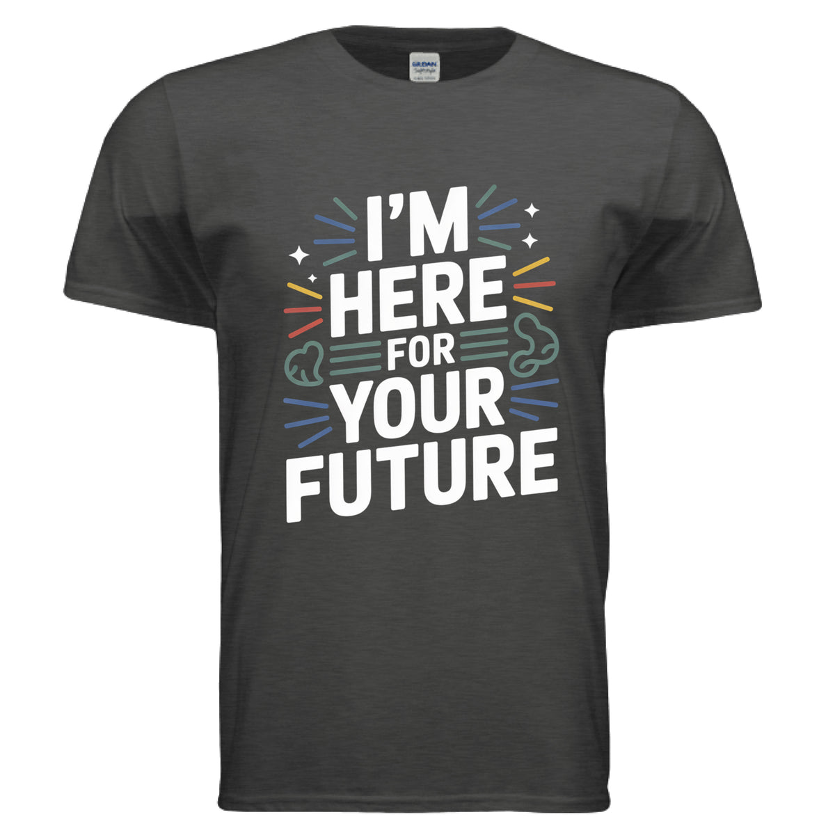 Heather Dark Grey - FRONT