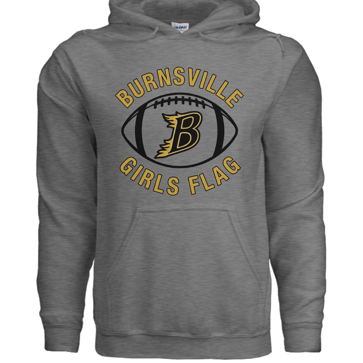 GRAPHITE HEATHER - G185 - FRONT