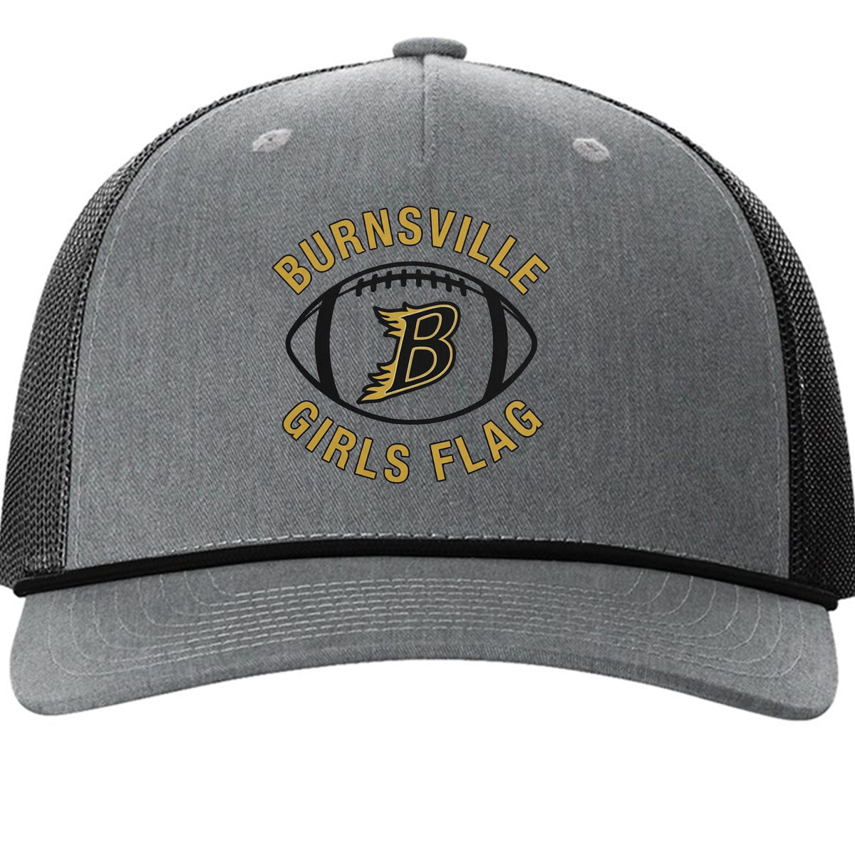 Heather Grey/ Black - 112FPR - FRONT