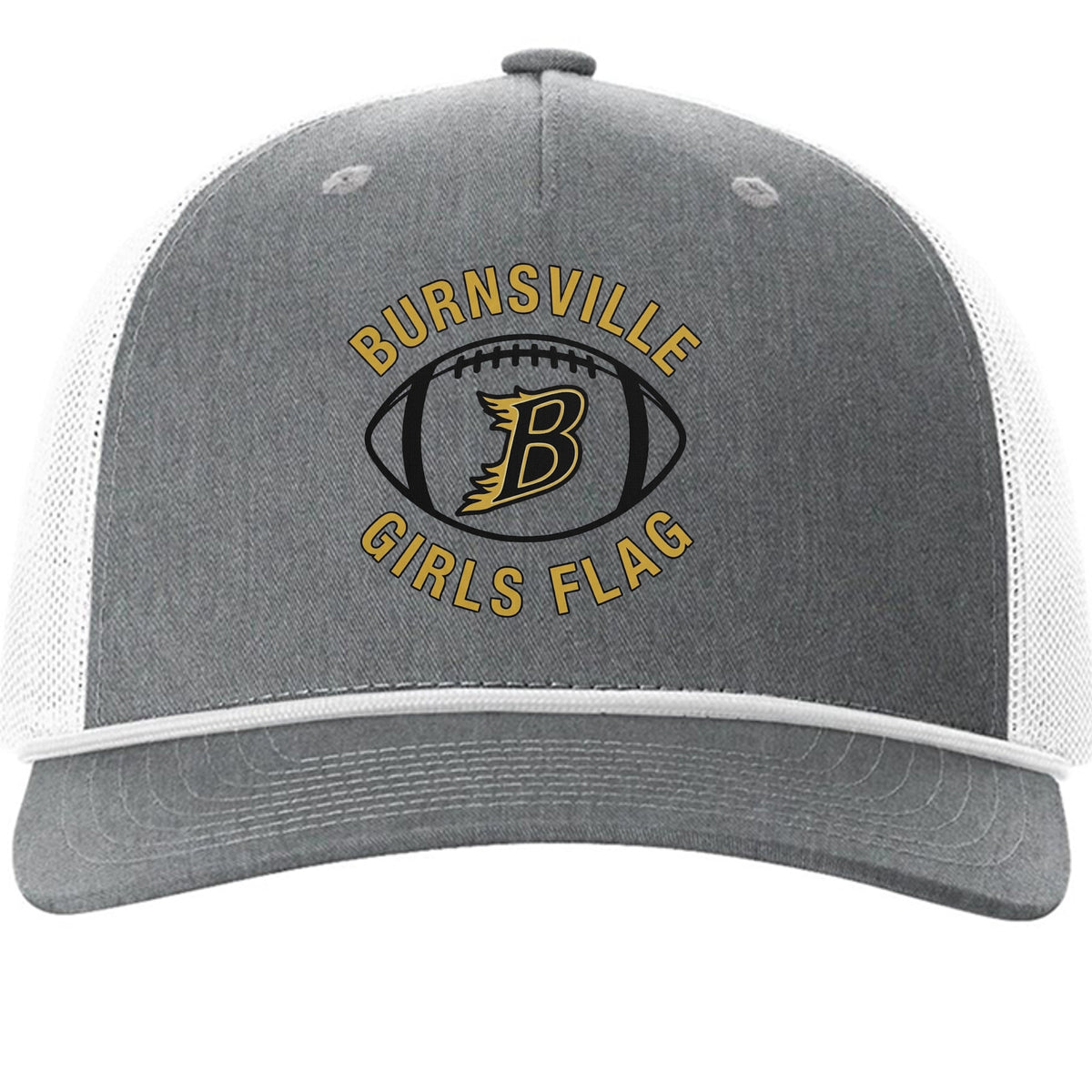 Heather Grey/ White - 112FPR - FRONT